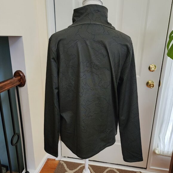 NWT Under Armour Cold Women’s Weather Green Funnel Neck Top - Picture 4 of 16